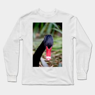 Black Swan Portrait Long Sleeve T-Shirt